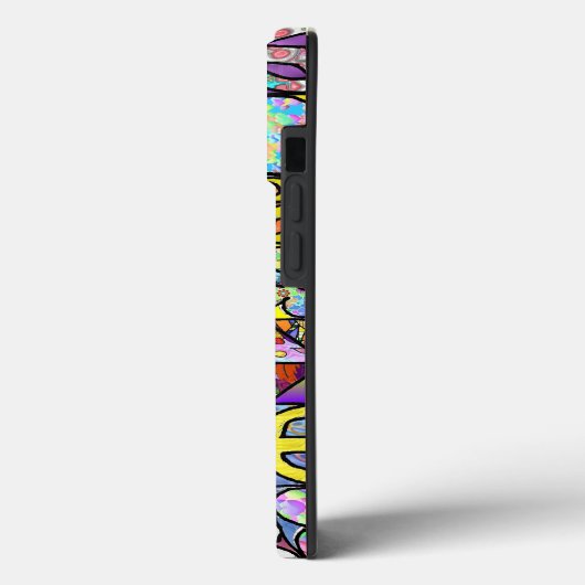 60s Psychedelic Shalom LOVE Case-Mate iPhone Hülle (Rückseite / Links)