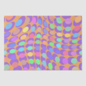 60s Retro Pop Art Seidenpapier (Vorderseite)