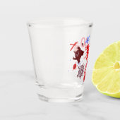 60th anniversary glass schnapsglas (Links)