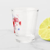 60th anniversary glass schnapsglas (Rechts)