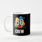 60th Birthday Crew 60 Party Crew Group Women  Kaffeetasse (Links)