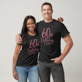 60th Birthday Crew 60 Years Old Women Matching Gro T-Shirt (Unisex)