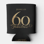 60th Birthday Dosenkühler (Rückseite)