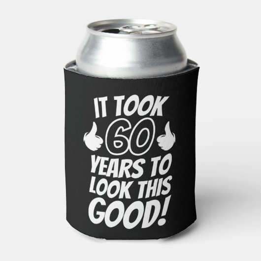 60th Birthday Dosenkühler (Kanne Vorderseite)