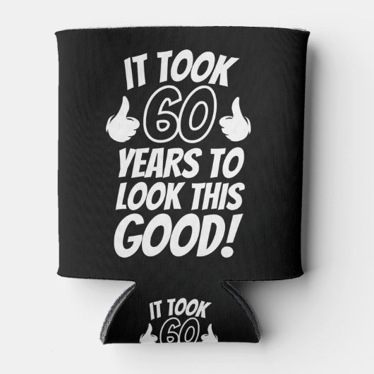 60th Birthday Dosenkühler (Vorderseite)