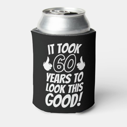 60th Birthday Dosenkühler (Kanne Rückseite)