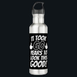 60th Birthday Edelstahlflasche<br><div class="desc">60th Birthday</div>