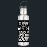 60th Birthday Edelstahlflasche<br><div class="desc">60th Birthday</div>