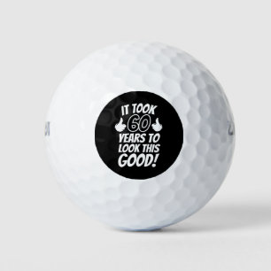 60th Birthday Golfball