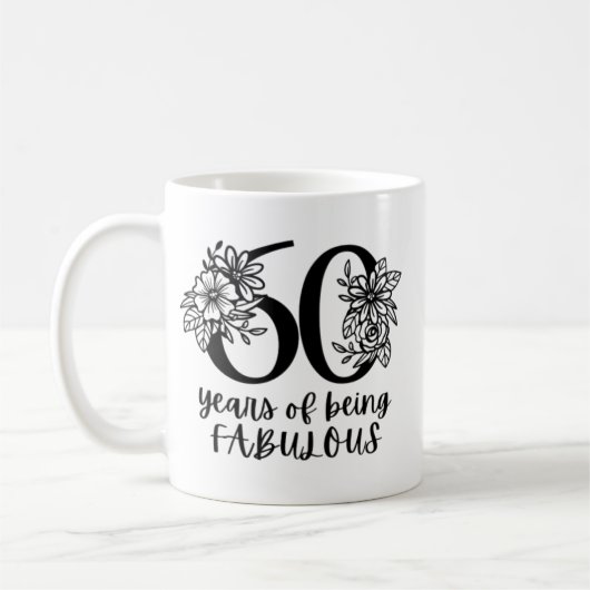60th Birthday Kaffeetasse (Links)
