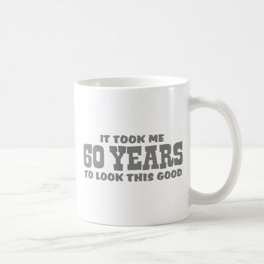 60th Birthday Kaffeetasse (Rechts)