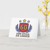 60th Birthday Karte (Gelbe Blume)
