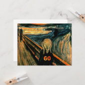 60th Birthday Karte (Vorderseite/Rückseite Beispiel)