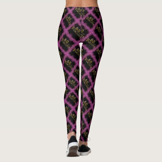 60th Birthday Leggings (Rückseite)