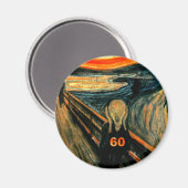 60th Birthday Magnet (Vorderseite/Rückseite)