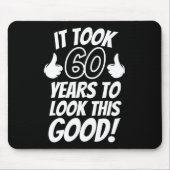 60th Birthday Mousepad (Vorne)
