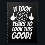 60th Birthday Notizblock<br><div class="desc">60th Birthday</div>