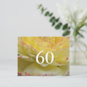 60th Birthday Postkarte (Stehend Vorderseite)