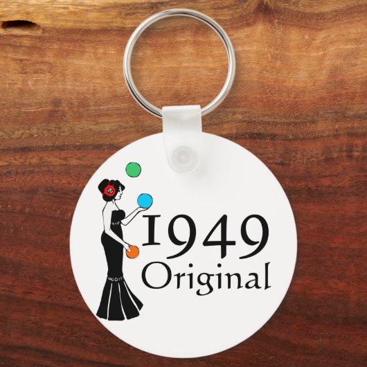 60th Birthday Schlüsselanhänger (Vorderseite)