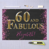 60th Birthday Seidenpapier (Handwerk)