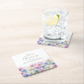 60th Birthday September Birth Flower Custom Untersetzer (Vor Ort)