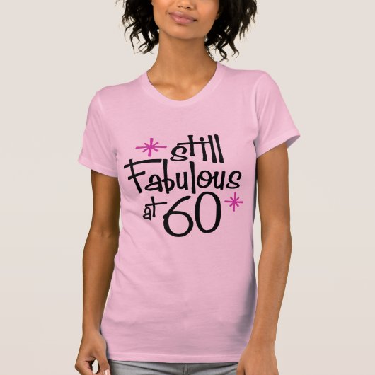 60th Birthday T-Shirt (Vorderseite)
