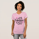 60th Birthday T-Shirt (Vorne ganz)