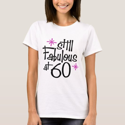 60th Birthday T-Shirt (Vorderseite)