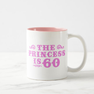 60th Birthday Zweifarbige Tasse