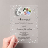 60th diamond wedding anniversary acryleinladungen (Insitu (Handheld))