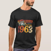 60Th Py 60Th Born September 1963 T-Shirt (Vorderseite)