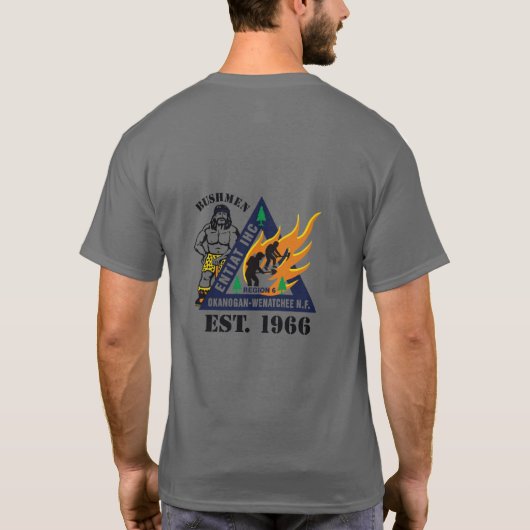 60th Reunion Tee grey (Rückseite)