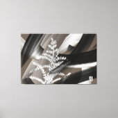 60x40"Terra’s Tender Whisper Abstract Brown Flower Leinwanddruck (Vorderseite)