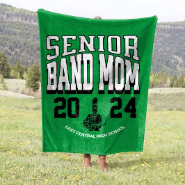 60x80 Schulband Senior Mama Stadium Fleecedecke