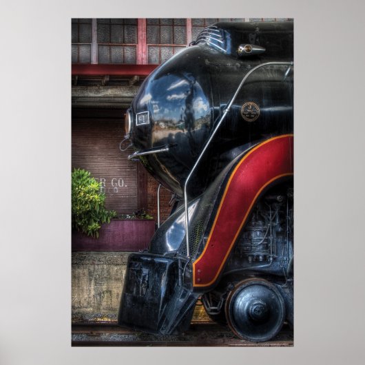 611 - NW - J Klasse - Dampfbad 4-6-4 Poster (Vorne)