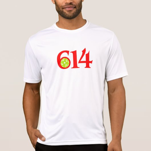 614 Pickleball Tech T - Shirt (Vorderseite)
