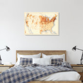 61 Fremddichte geboren Leinwanddruck (Insitu (Schlafzimmer))