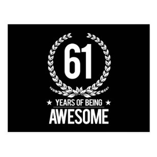 Endlich 61 Jahre Geschenk Witzige Geschenkideen Zum Geburtstag
