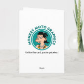 61. Geburtstag der Frauen Karte (Rückseite)