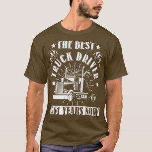 61. Geburtstag derzeitiger Lkw-Fahrer 61 Jahre Lkw T-Shirt