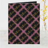 61. Geburtstag Karte (Gelbe Blume)