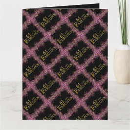 61. Geburtstag Karte