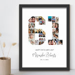 61. Geburtstag Nr. 61 Custom Foto Collage Poster<br><div class="desc">Feiern Sie den 61. Geburtstag mit diesem personalisierten 61 Foto Collage Poster. Dieses individuell gestaltbare Geschenk eignet sich auch für Hochzeitsfeiern. Es ist eine großartige Möglichkeit, wertvolle Erinnerungen aus Ihrer Hochzeit und Ihrem verheirateten Leben zu zeigen. Das Poster enthält eine Collage von Fotos, die diese besonderen Momente erfassen, und kann...</div>
