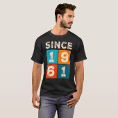 61. Geburtstag seit 1961 T-Shirt (Vorne ganz)