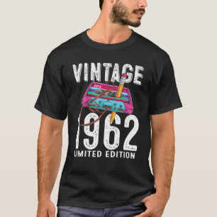 61. Geburtstag Vintage-Kassettenband Bleistift 196 T-Shirt
