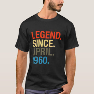 61. Geburtstagsgeschenke - Legende seit April 1960 T-Shirt