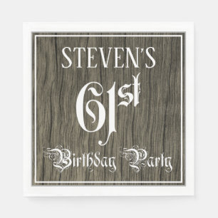 61. Geburtstagsparty - Extravagantes Drehbuch, Imi Serviette