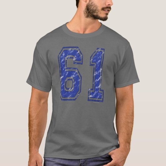 61 Gewohnheit Jersey T-Shirt (Vorderseite)