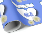 61. Hochzeit Geschenkpapier (Rolleneckpunkt)