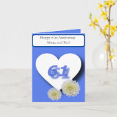 61. Hochzeit Karte (Gelbe Blume)